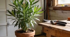Oleander zimowanie: jak skutecznie przezimować oleander w donicy?