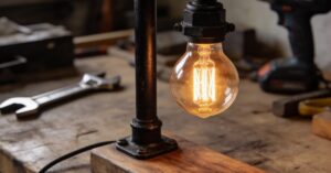 Jak zrobić lampę industrialną krok po kroku: oryginalny efekt DIY
